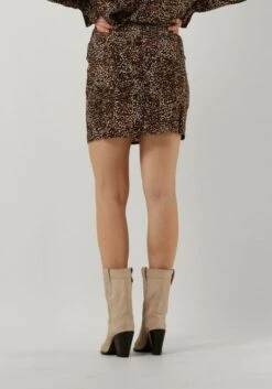 Leopard Refined Department Minirock Estelle -Minus Verkaufsgeschäft 254023 2